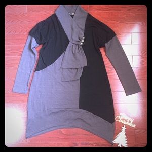 Black&Grey Mini Dress